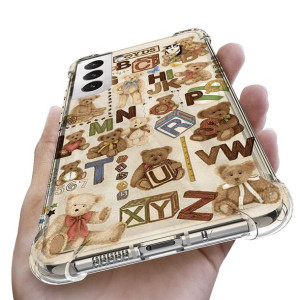 Etui Antishock do SAMSUNG S21 PLUS 5G Misie Wzory