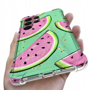 Etui Antishock do SAMSUNG S22 ULTRA Kwiaty Wzory