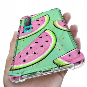 Etui Antishock do XIAOMI MI 10 Kwiaty Flower Wzory