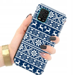 ETUI ANTISHOCK do XIAOMI MI 10 LITE 5G Zima Wzory