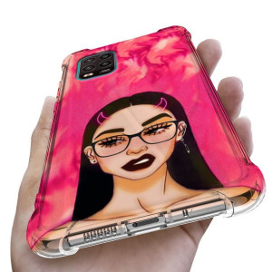 Etui Antishock do XIAOMI MI 10 LITE Kwiaty Wzory