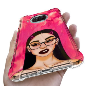 Etui Antishock do XIAOMI MI 10T LITE Kwiaty Wzory