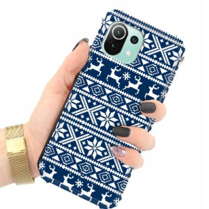 ETUI ANTISHOCK do XIAOMI Mi 11 LITE 4G Zima Wzory
