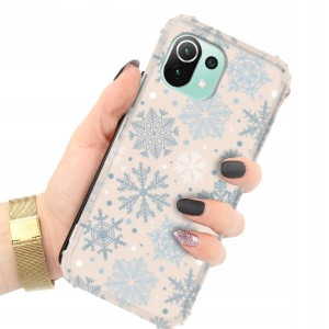 ETUI ANTISHOCK do XIAOMI Mi 11 LITE 5G Zima Wzory