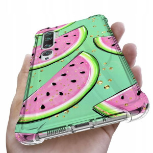 Etui Antishock do XIAOMI Mi NOTE 10 Kwiaty Wzory