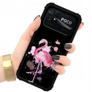 Etui Antishock Do Xiaomi Poco C40 Zwierzęta Wzo