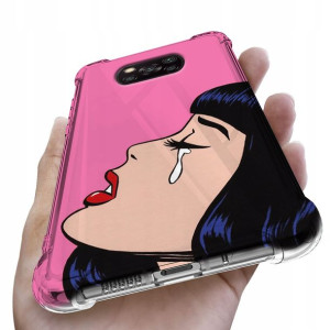 Etui Antishock do XIAOMI POCO X3 Case Kwiaty Wzory