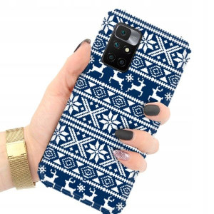 ETUI ANTISHOCK do XIAOMI REDMI 10 2022 Zima Wzory
