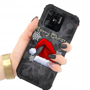 ETUI ANTISHOCK do XIAOMI REDMI 10c 4G Święta Wzory