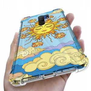 Etui Antishock do XIAOMI REDMI 9 Case Kwiaty Wzory