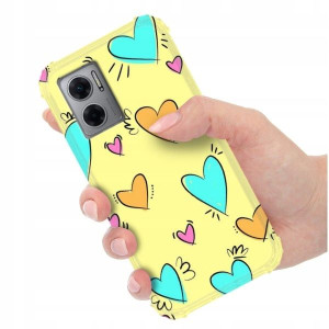 ETUI ANTISHOCK do XIAOMI REDMI NOTE 11E Love Wzory