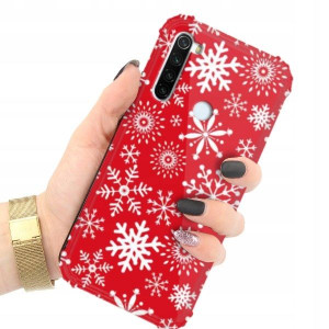 ETUI ANTISHOCK do XIAOMI REDMI NOTE 8T Zima Wzory