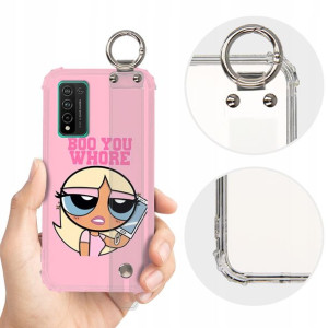Etui Antishock Pasek do HUAWEI HONOR 10X LITE Wzor