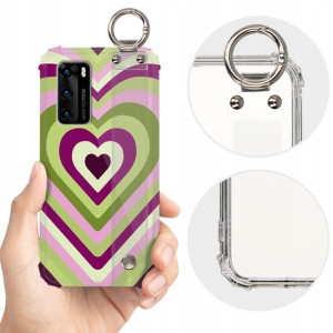 Etui Antishock Pasek do HUAWEI P40 Modne Top Wzory