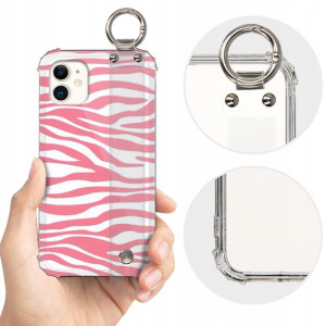Etui Antishock Pasek do IPHONE 11 Case Modne Wzory