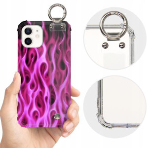 Etui Antishock Pasek do IPHONE 12 Case Modne Wzory