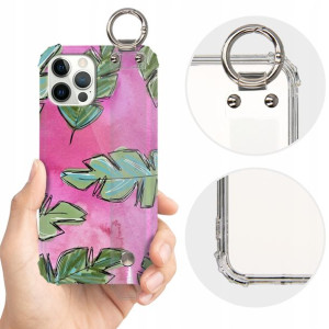 Etui Antishock Pasek do IPHONE 12 PRO Modne Wzory