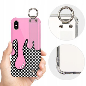 Etui Antishock Pasek do IPHONE XS MAX Letnie Wzory