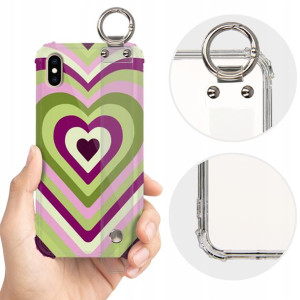 Etui Antishock Pasek do IPHONE XS MAX Modne Wzory