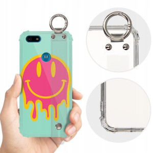 Etui Antishock Pasek do MOTOROLA E6 PLAY Top Wzory