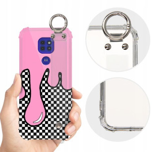 Etui Antishock Pasek do MOTOROLA G9 Lato Top Wzory