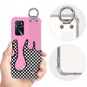 Etui Antishock Pasek do OPPO A16 Case Letnie Wzory