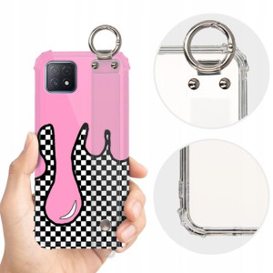 Etui Antishock Pasek do OPPO A72 5G Lato Top Wzory
