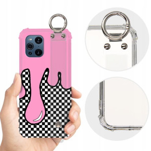 Etui Antishock Pasek do OPPO FIND X3 Letnie Wzory