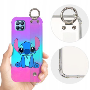 Etui Antishock Pasek do OPPO RENO 4 SE Lato Wzory