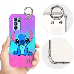 Etui Antishock Pasek do OPPO RENO 6 5G Lato Wzory