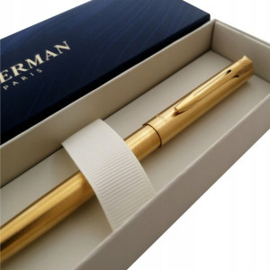 Luksusowy Długopis Waterman 24k Złoto + Certyfikat