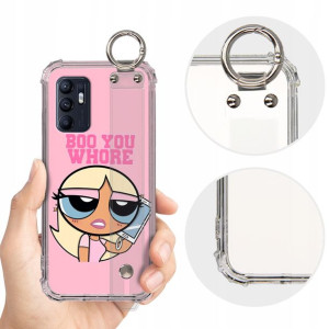 Etui Antishock Pasek do OPPO RENO 6 Bajki Wzory