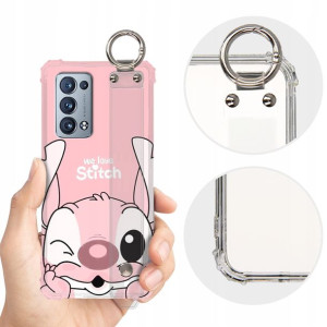 Etui Antishock Pasek do OPPO RENO 6 PRO PLUS Wzory