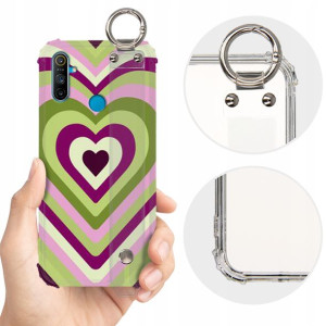 Etui Antishock Pasek do REALME C3 Case Modne Wzory
