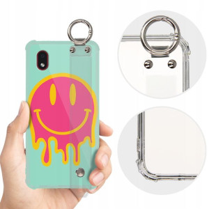 Etui Antishock Pasek do SAMSUNG A01 CORE Top Wzory