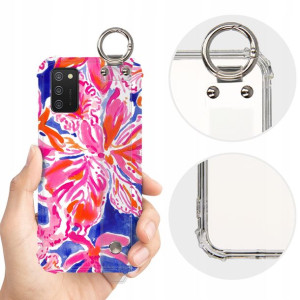 Etui Antishock Pasek do SAMSUNG A03S Letnie Wzory