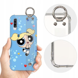 Etui Antishock Pasek do SAMSUNG A70 Bajki Wzory