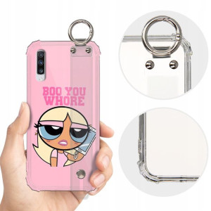 Etui Antishock Pasek do SAMSUNG A70S Bajki Wzory