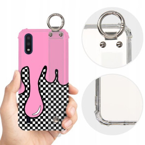 Etui Antishock Pasek do SAMSUNG M01 Lato Top Wzory