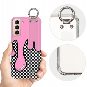 Etui Antishock Pasek do SAMSUNG S21 Lato Top Wzory