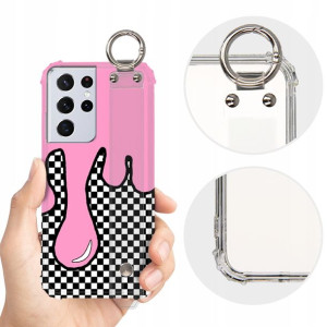 Etui Antishock Pasek do SAMSUNG S21 ULTRA Wzory