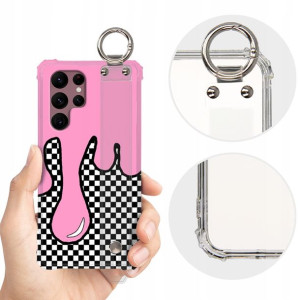 Etui Antishock Pasek do SAMSUNG S22 ULTRA Wzory