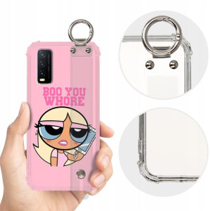 Etui Antishock Pasek do VIVO Y20S Case Bajki Wzory