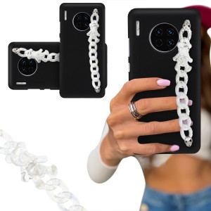 Etui Blink Czarny Mat Do Huawei Mate 30 Biały Miś