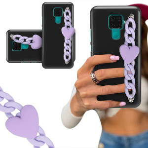 Etui Blink Czarny Mat Do Huawei Mate 30 Lite Serce