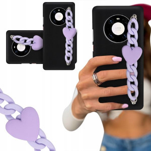 ETUI BLINK CZARNY MAT do HUAWEI MATE 40 Łańcuszek