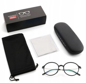 Okulary Zerówki Z Filtrem Blue Light 24194 + Akcesoria