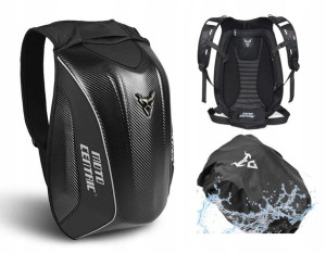Motocentric Plecak Motocyklowy Motor Carbon + Gratis