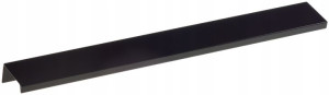 Uchwyt Meblowy Listwowy Krawędziowy Czarny 192mm