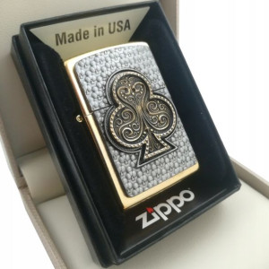 Zapaliczka Zippo Kreuz 24 Karaty Złoto Certyfikat